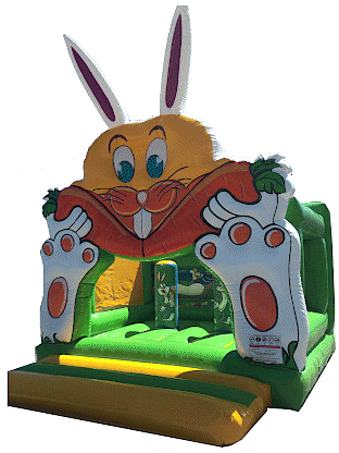 chateau buggy lapin gonflable asg34