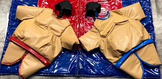 costume enfant SUMO et jeux de Combats - Animations gonflables ASG34 : location fabrication vente de jeux gonflables