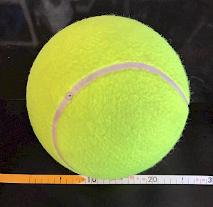 BALLON TENNIS Pour DARKFOOT velcro