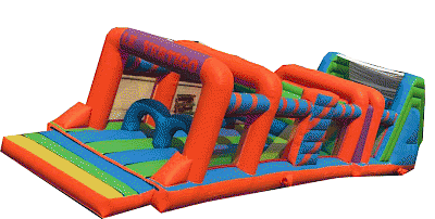 Parcours Gonflable " VERTIGO" 20m