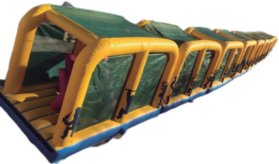 Parcours Gonflable "NINJA TRAIN" 60M