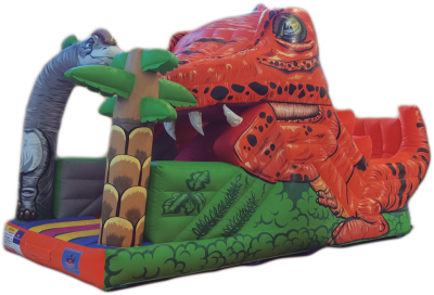 Toboggan Gonflable "DINOSAURE"
