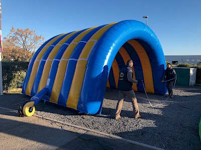 TUNNEL Gonflable occasion 1000€ht