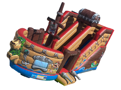 Toboggan Gonflable "BATEAU des MOUSSAILLONS"