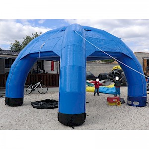 Tente dôme Gonflable carrée sur mesure