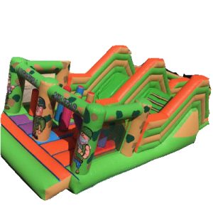 Parcours Gonflable " MILITAR" 12M