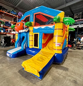 MultiPlayground Gonflable + toit POISSONS 3700.00€ht