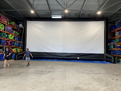 Structure Gonflable écran de projection occasion 3000€ht