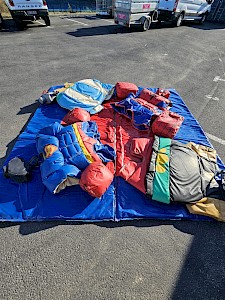 KIT costumes SUPER HEROS/GAULOIS occasion - 1600€ht