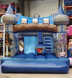 Combo Gonflable "Toboggan MEDIEVAL" Occasion 2000.00€ht