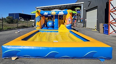 Combo Gonflable AQUALAND PLAGE - 2900.00€ht