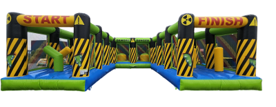 Parcours Gonflable "EXTREM ZONE" SUPER