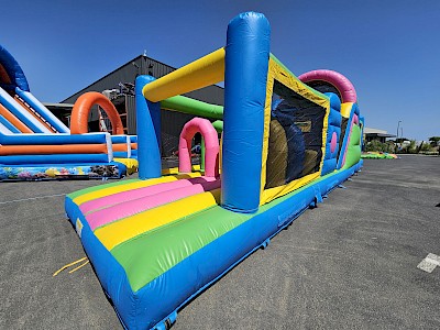 PARCOURS GONFLABLE ACCESS FUN14m "COLORS" - 4725€ht