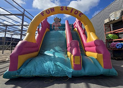 Toboggan gonflable FUN SLIDE occasion