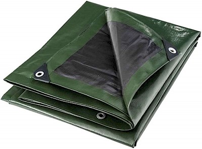 BACHE DE PROTECTION 8 x 12m pour Structure Gonflable 240g/m²