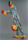 Mascotte de clown acrobate