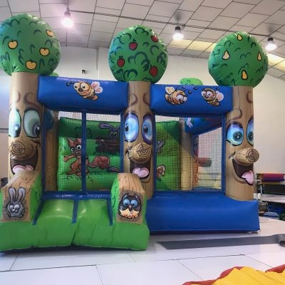 aire de jeux gonflable foret arbres Gonflables asg34 vente fabrication location - Animations gonflables ASG34