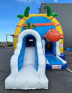 Combo Gonflable DOME FUN Poissons 3400€ht